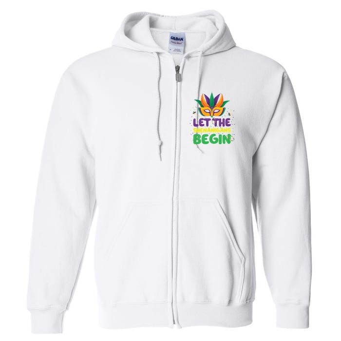 Let The Shenanigans Begin Full Zip Hoodie