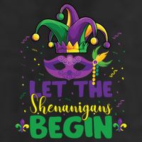 Let The Shenanigans Begin 7 Panel Mesh Trucker Snapback Hat