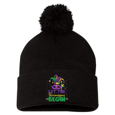 Let The Shenanigans Begin Pom Pom 12in Knit Beanie