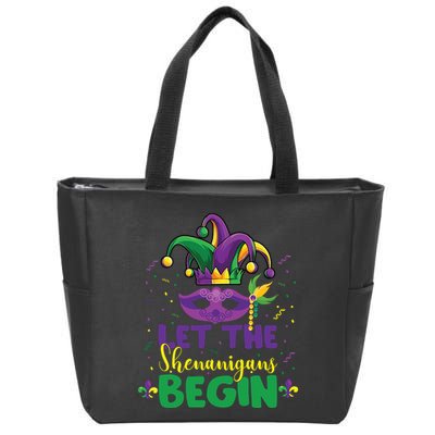 Let The Shenanigans Begin Zip Tote Bag