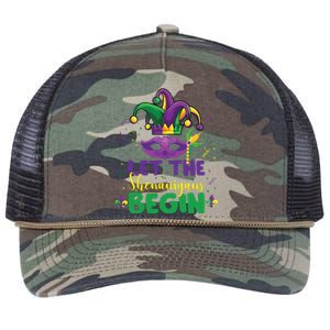 Let The Shenanigans Begin Retro Rope Trucker Hat Cap