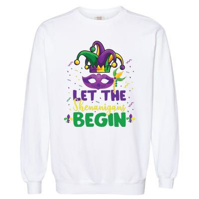 Let The Shenanigans Begin Garment-Dyed Sweatshirt