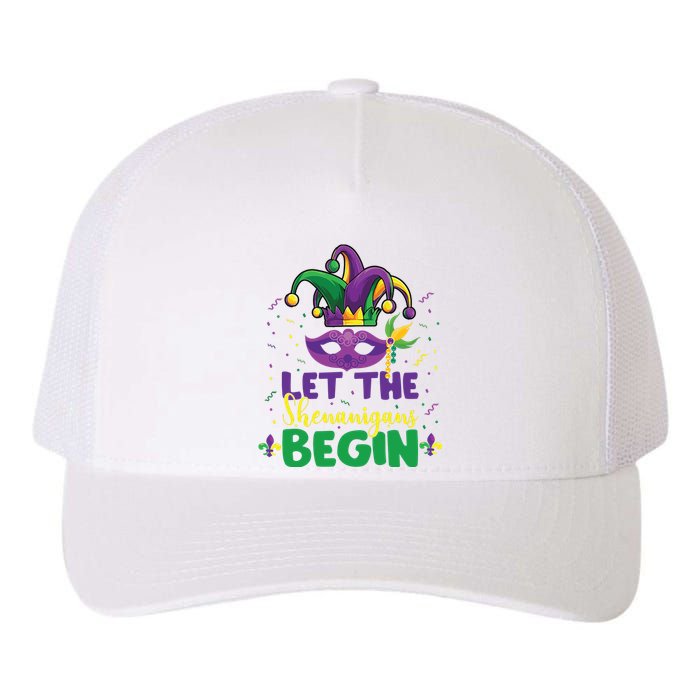 Let The Shenanigans Begin Yupoong Adult 5-Panel Trucker Hat