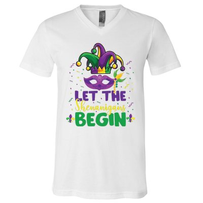 Let The Shenanigans Begin V-Neck T-Shirt