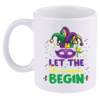 Let The Shenanigans Begin 11oz C Handle Ceramic Mug