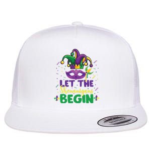 Let The Shenanigans Begin Flat Bill Trucker Hat