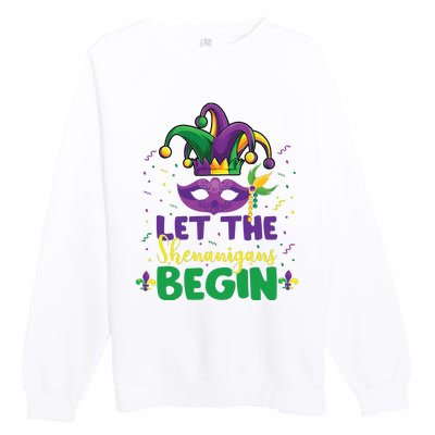 Let The Shenanigans Begin Premium Crewneck Sweatshirt