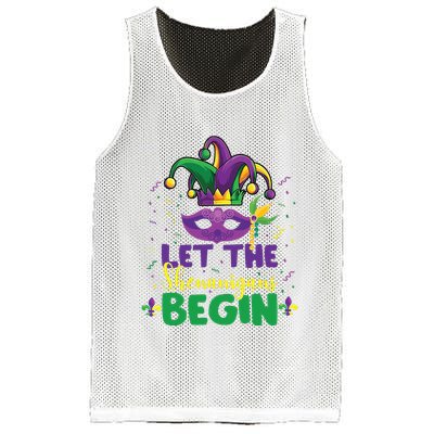 Let The Shenanigans Begin Mesh Reversible Basketball Jersey Tank