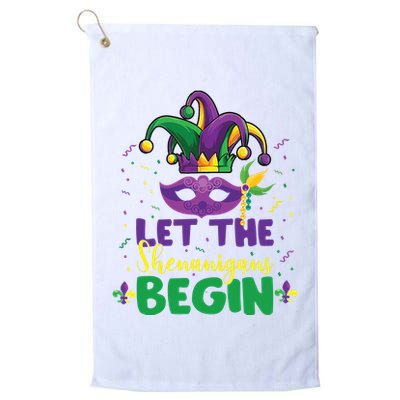 Let The Shenanigans Begin Golf Towel