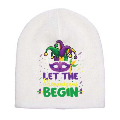 Let The Shenanigans Begin Short Acrylic Beanie
