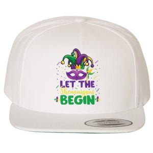 Let The Shenanigans Begin Wool Snapback Cap