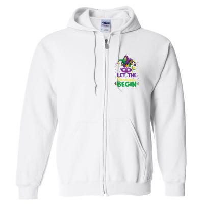 Let The Shenanigans Begin Full Zip Hoodie