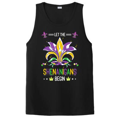 Let The Shenanigans Begin Masquerade Costume Gift Mardi Gras Cool Gift PosiCharge Competitor Tank