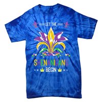 Let The Shenanigans Begin Masquerade Costume Gift Mardi Gras Cool Gift Tie-Dye T-Shirt