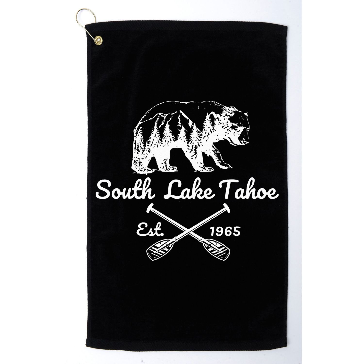 Lake Tahoe South Golf Towel