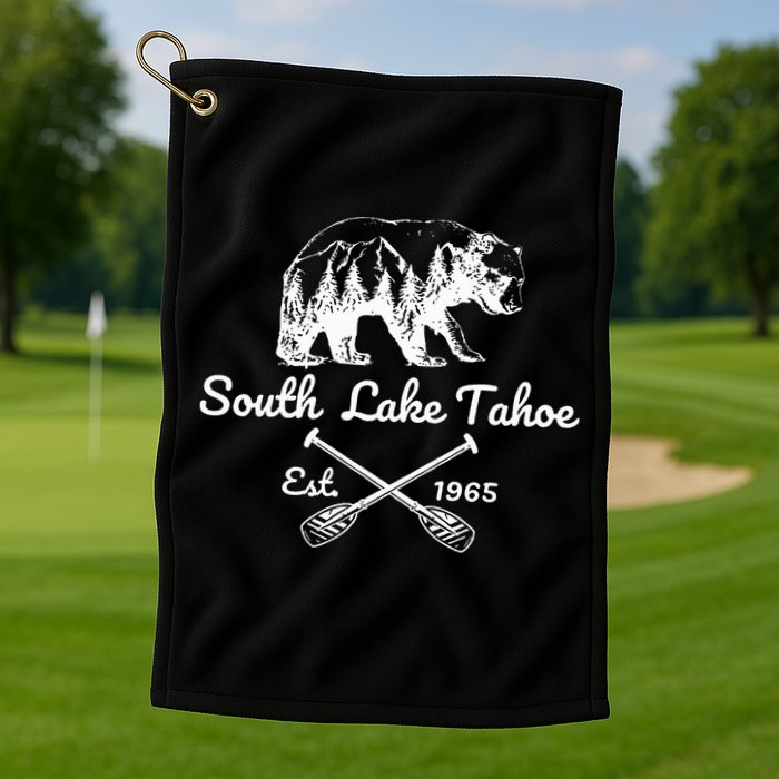Lake Tahoe South Golf Towel