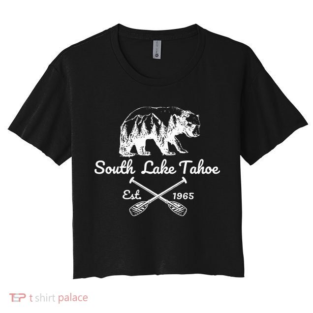 Lake Tahoe South Crop Top
