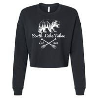 Lake Tahoe South Cropped Pullover Crew