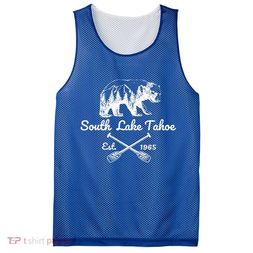 Lake Tahoe South Mesh Reversible Basketball Jersey Tank