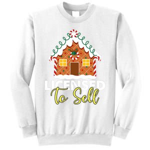 Licensed To Sell Realtor Christmas Funny Favorite Realtor Sweatshirt