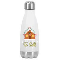 Licensed To Sell Realtor Christmas Funny Favorite Realtor Stainless Steel Insulated Water Bottle