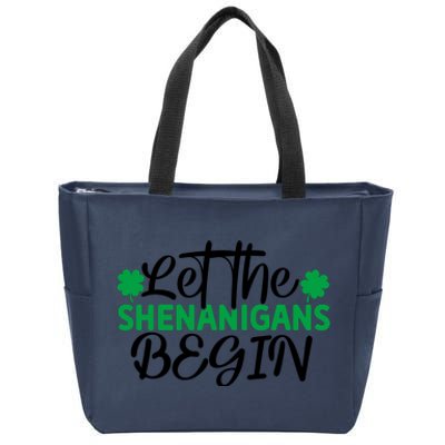 Let The Shenanigans Begin St Patricks Day Zip Tote Bag