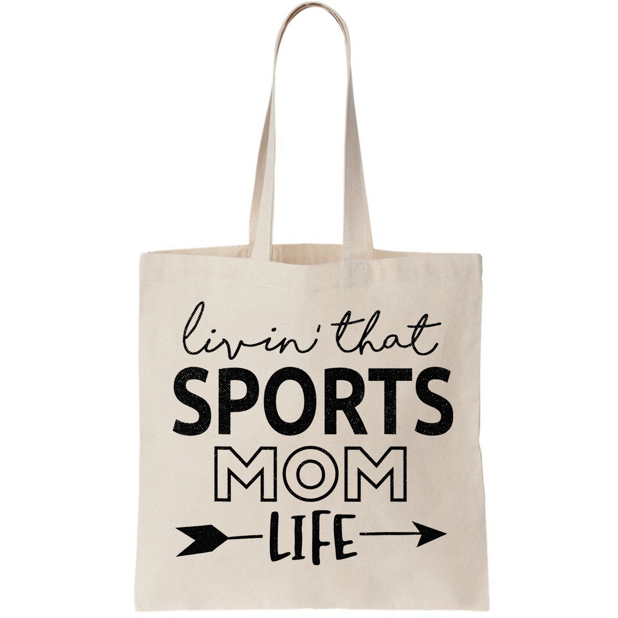 Living That Sports Mom Life Mother's Day Momma Mama Bag