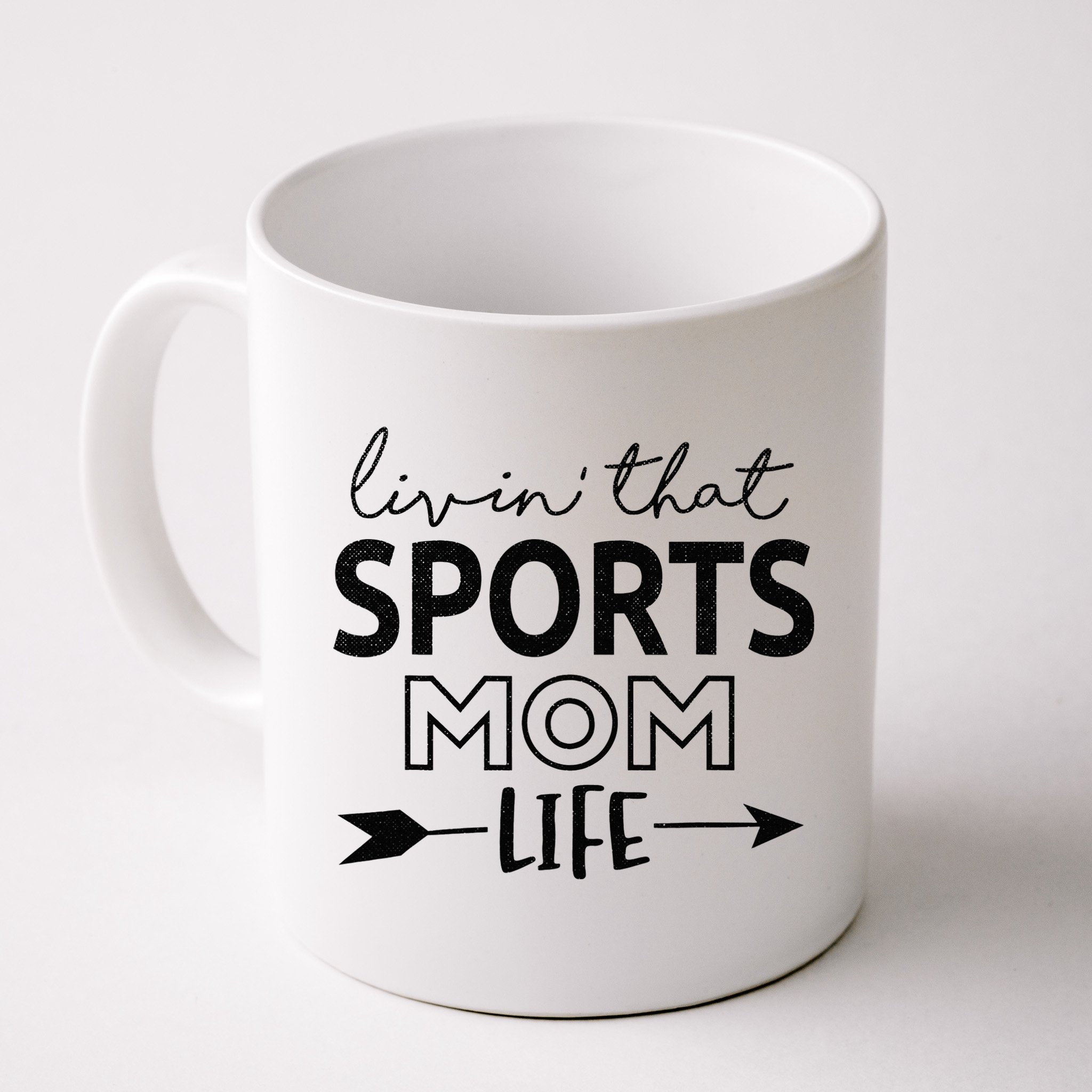 Living That Sports Mom Life Mother's Day Momma Mama Mug