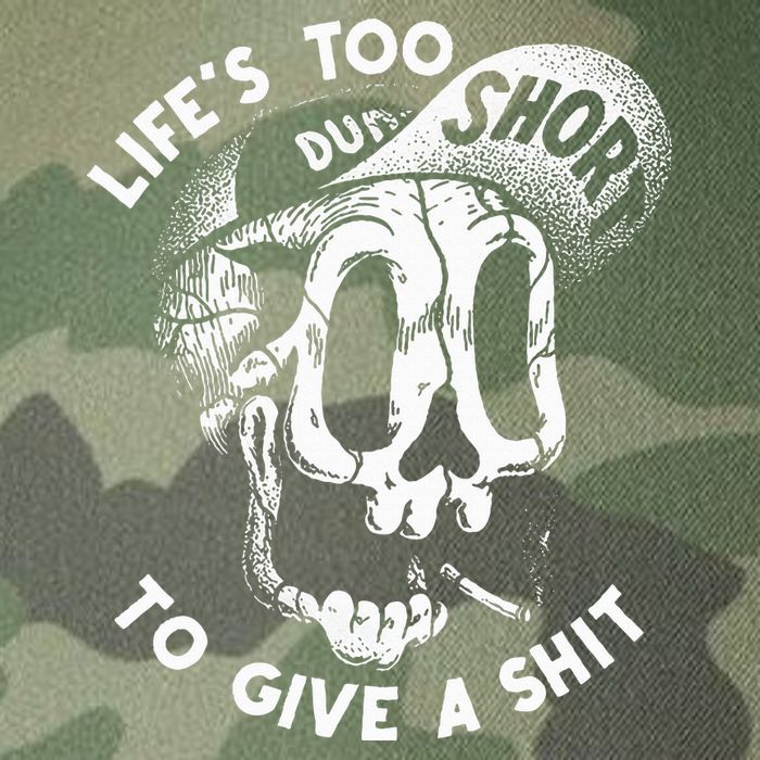 Life's Too Short To Give A Shit Legacy Tie Dye Trucker Hat