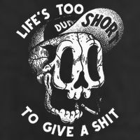 Life's Too Short To Give A Shit Cool Comfort Performance Bucket Hat
