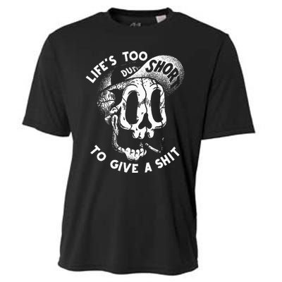 Life's Too Short To Give A Shit Cooling Performance Crew T-Shirt