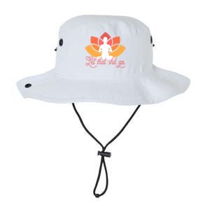 Let That Shit Go Funny Yoga Meditation Mindful Af Meme Funny Gift Legacy Cool Fit Booney Bucket Hat