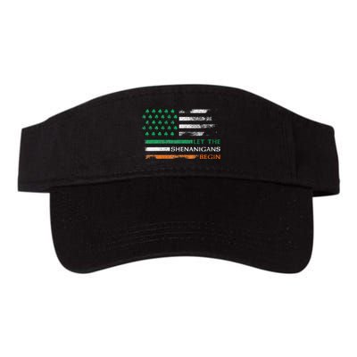 Let The Shenanigans Begin St Patrick Day Irish American Flag Visor