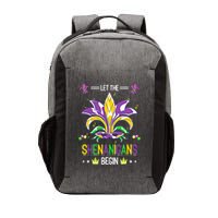 Let The Shenanigans Begin Masquerade Costume Gift Mardi Gras Meaningful Gift Vector Backpack