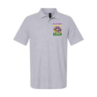 Let The Shenanigans Begin Mardi Gras Lips Polo