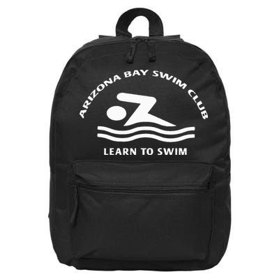 Learn To Swim Arizona Bay Swim Club Summer Fashion 16 in Basic Backpack