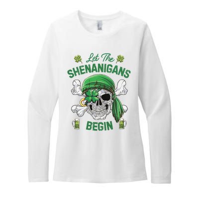 Let The Shenanigans Begin Womens CVC Long Sleeve Shirt