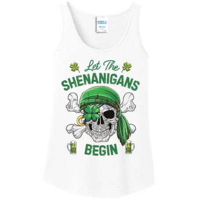 Let The Shenanigans Begin Ladies Essential Tank