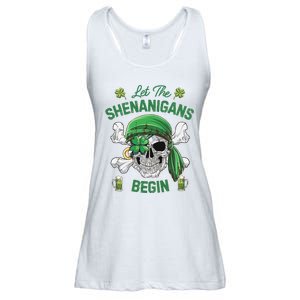 Let The Shenanigans Begin Ladies Essential Flowy Tank