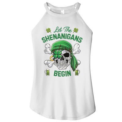 Let The Shenanigans Begin Women's Perfect Tri Rocker Tank