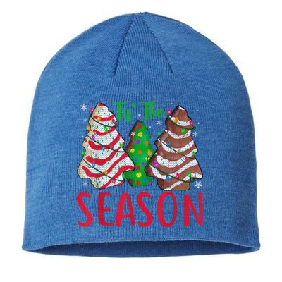 Little Tis' The Season Christmas Tree Cakes Debbie Becky Gift Sustainable Beanie