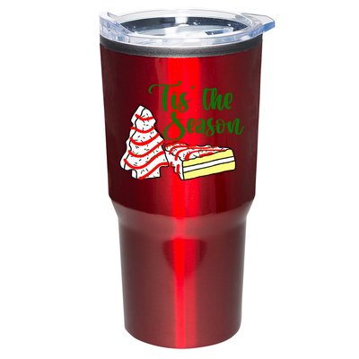 Little Tis' The Season Christmas Tree Cakes Debbie Becky Jen TShirt Tumbler