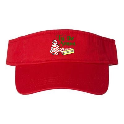 Little Tis' The Season Christmas Tree Cakes Debbie Becky Jen TShirt Visor