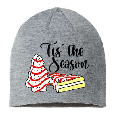 Little Tis The Season Christmas Tree Cakes Debbie Becky Jen Sustainable Beanie