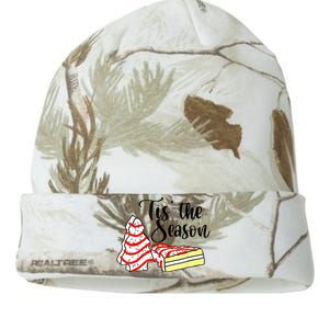 Little Tis The Season Christmas Tree Cakes Debbie Becky Jen Kati Licensed 12" Camo Beanie