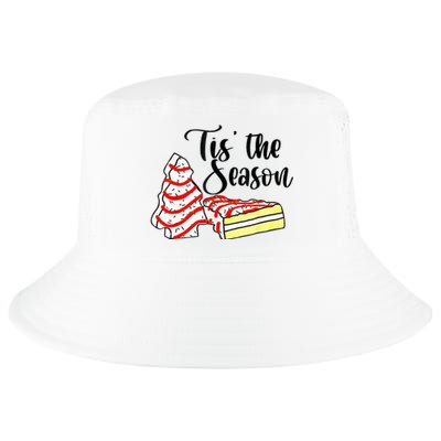 Little Tis The Season Christmas Tree Cakes Debbie Becky Jen Cool Comfort Performance Bucket Hat