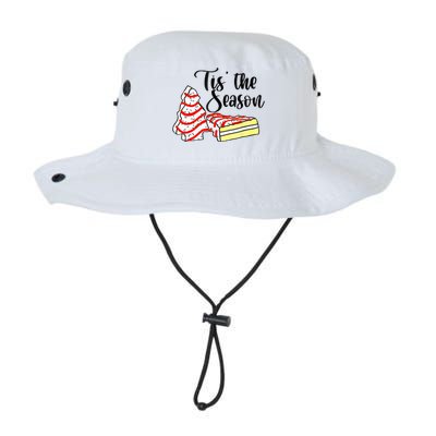 Little Tis The Season Christmas Tree Cakes Debbie Becky Jen Legacy Cool Fit Booney Bucket Hat