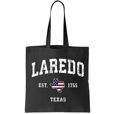 Laredo Texas Tx Vintage American Flag Sports Design Bag