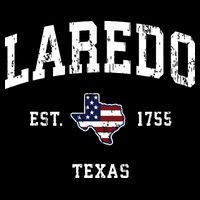 Laredo Texas Tx Vintage American Flag Sports Design Bag