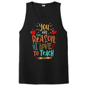 Love To Teach Positive Affirmation Kind Motivational Teacher PosiCharge Competitor Tank